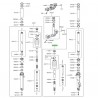 Bras de fourche complet droite Kawasaki Eliminator 500 SE (2024-2025) | Réf. 44071159318R