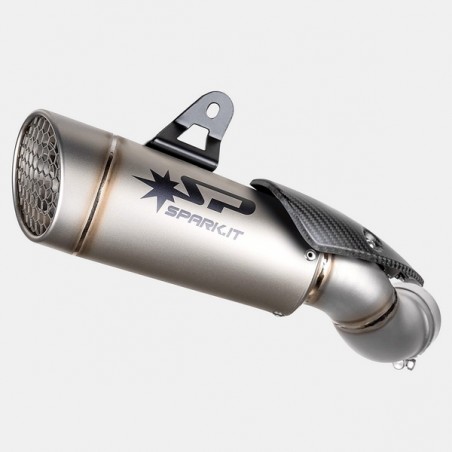 Silencieux Spark Grid-O Titane Kawasaki Z900 A2/Full/SE (2025-2026) | Réf. GKA0908TOM
