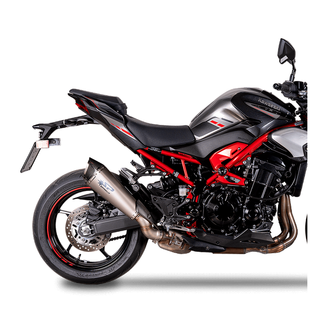 Silencieux Spark Konix Evo Titane Kawasaki Z900 A2/Full/SE (2025-2026) | Réf. GKA0907TOM
