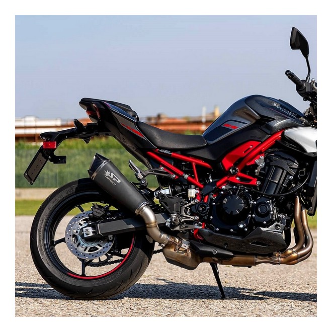 Silencieux Spark Konix Evo Titane Dark Kawasaki Z900 A2/Full/SE (2025-2026) | Réf. GKA0907DOM