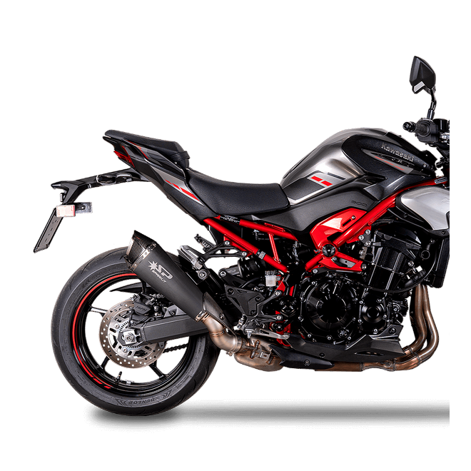Silencieux Spark Konix Evo Titane Dark Kawasaki Z900 A2/Full/SE (2025-2026) | Réf. GKA0907DOM
