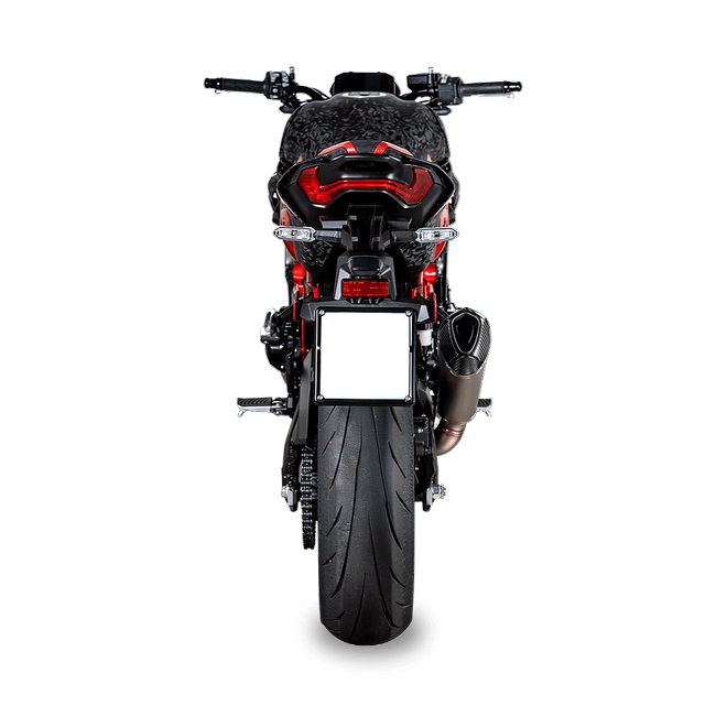 Silencieux Spark Konix Evo Titane Dark Kawasaki Z900 A2/Full/SE (2025-2026) | Réf. GKA0907DOM