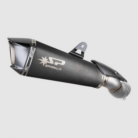 Silencieux Spark Konix Evo Titane Dark Kawasaki Z900 A2/Full/SE (2025-2026) | Réf. GKA0907DOM