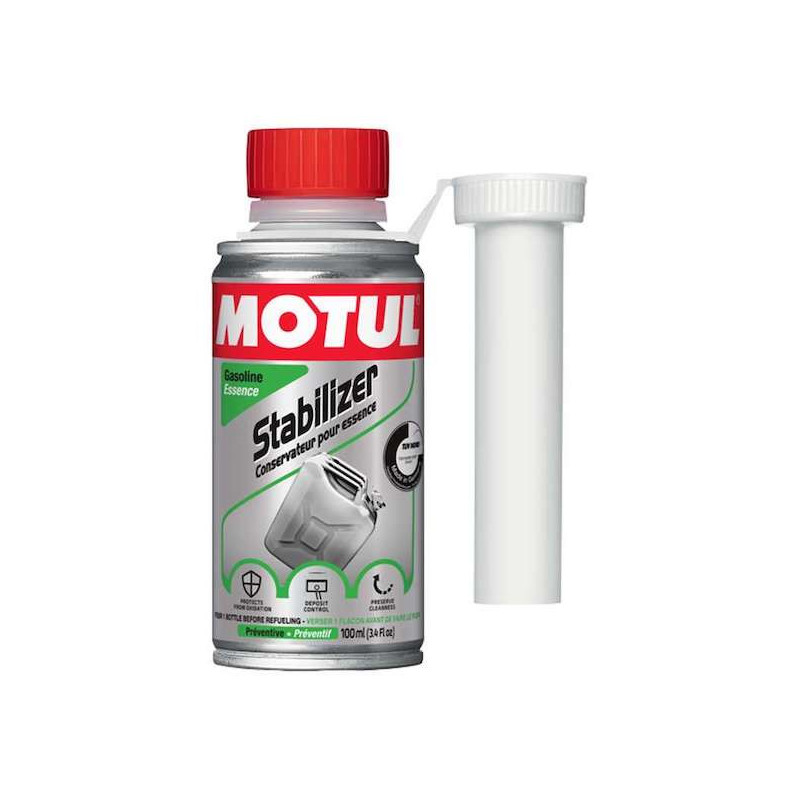Additif Motul Stabilizer : Conservateur pour essence | Moto Shop 35