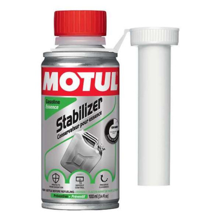 Additif Motul Stabilizer : Conservateur pour essence | Moto Shop 35
