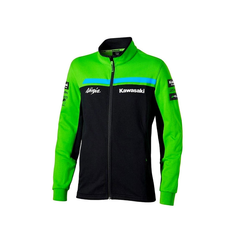 Sweat zippé homme Kawasaki WorldSBK 2026 | Moto Shop 35