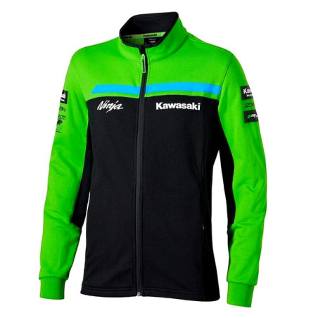 Sweat zippé homme Kawasaki WorldSBK 2026 | Moto Shop 35