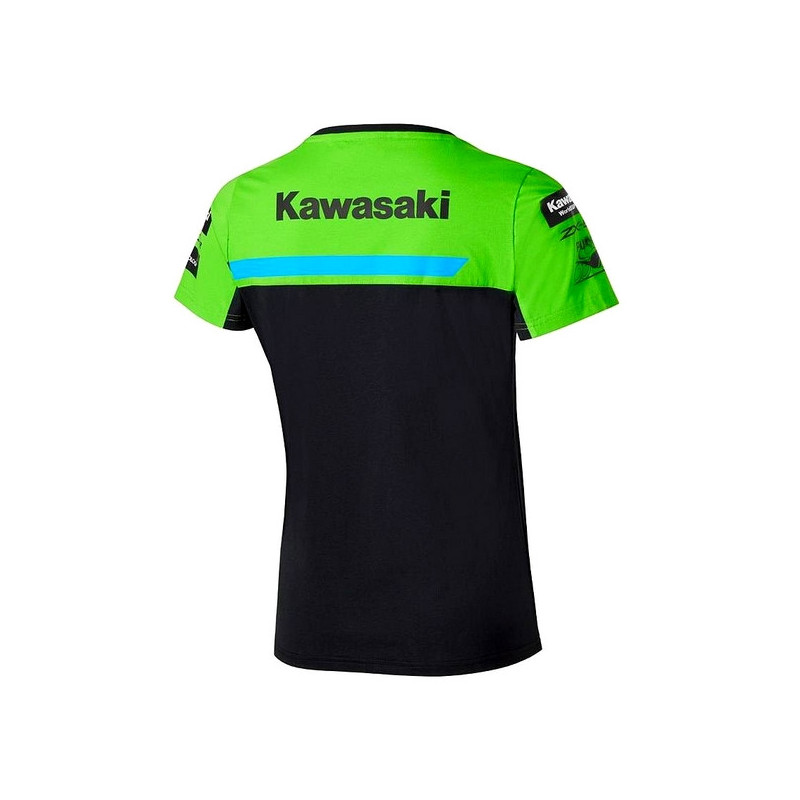 T-shirt femme Kawasaki WorldSBK 2026 | Moto Shop 35