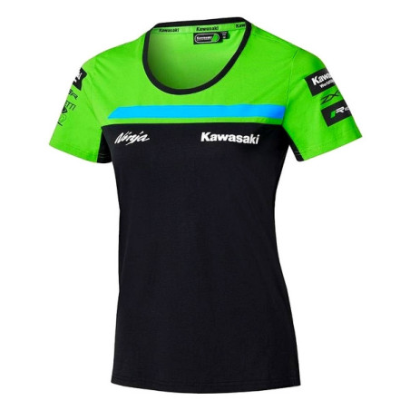 T-shirt femme Kawasaki WorldSBK 2026 | Moto Shop 35