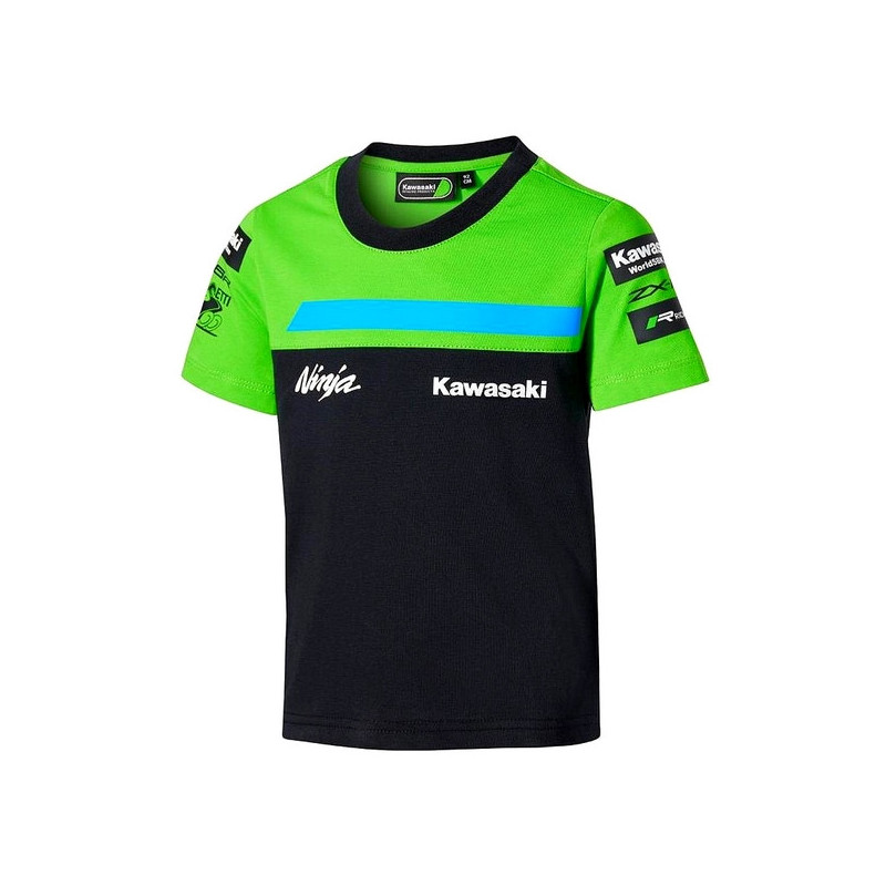T-shirt enfant Kawasaki WorldSBK 2026 | Moto Shop 35