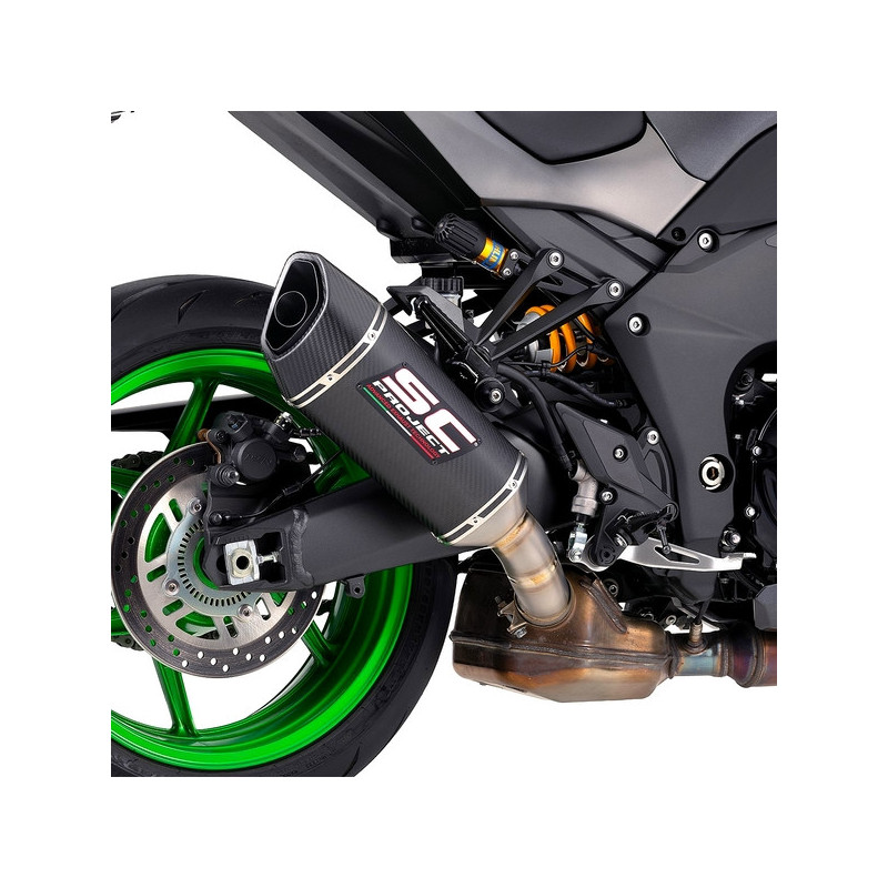 Silencieux SC Project SC1-R Carbone K44A-T90C Kawasaki Z1100 (2026) | Moto Shop 35