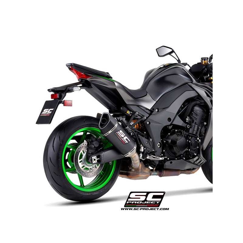 Silencieux SC Project SC1-R Carbone K44A-T90C Kawasaki Z1100 (2026) | Moto Shop 35