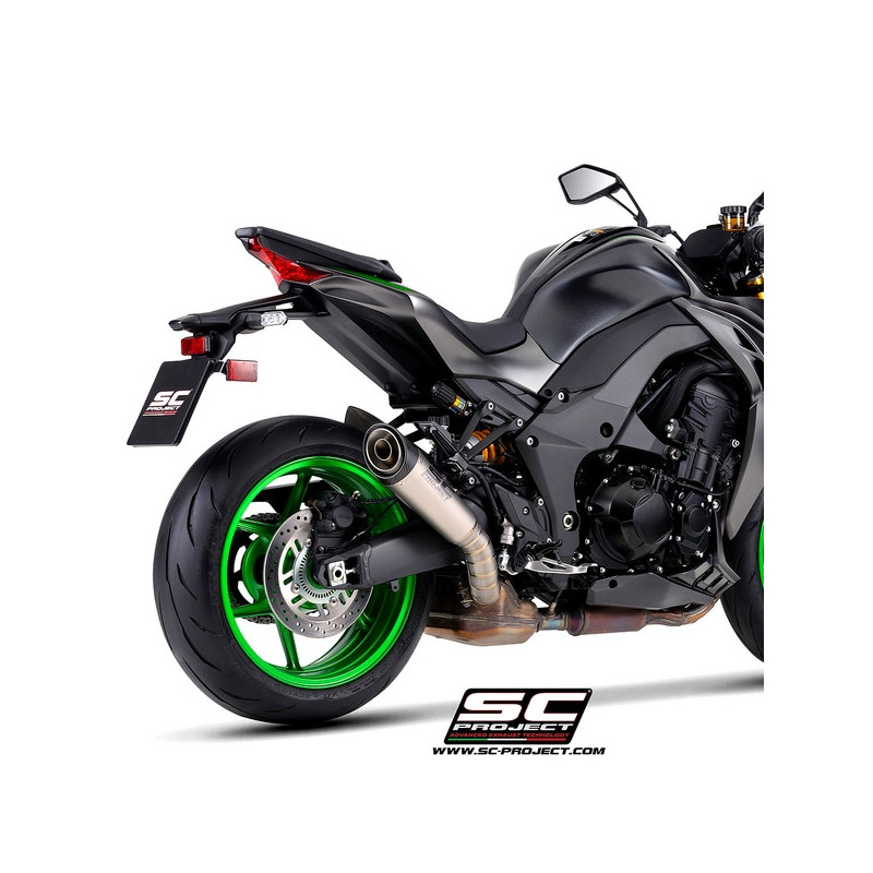 Silencieux SC Project S1 Titane K44A-T41T Kawasaki Z1100 (2026) | Moto Shop 35