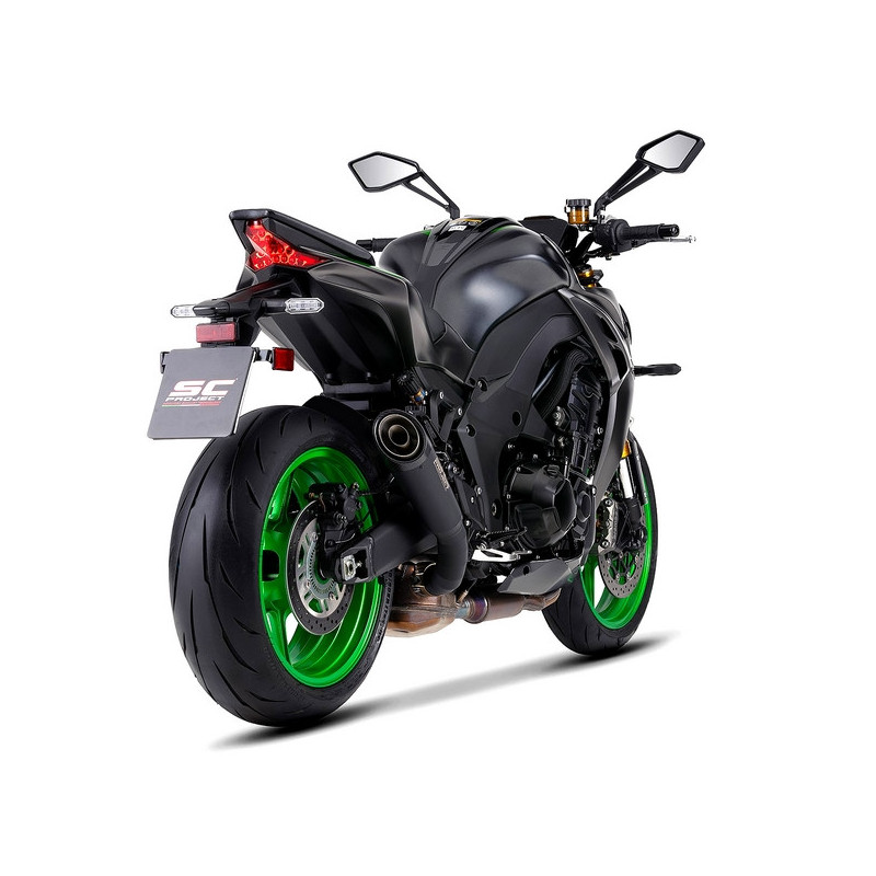 Silencieux SC Project S1 Titane noir K44A-T41MB Kawasaki Z1100 (2026) | Moto Shop 35