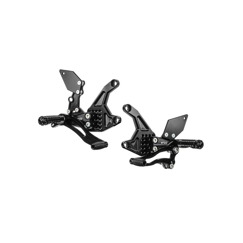 Commandes reculées Bonamici Racing K023B Kawasaki Z900 (2017-2026) | Moto Shop 35