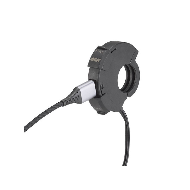 Prise USB guidon GIVI S120 – Double Port USB-A + USB-C | Moto Shop 35