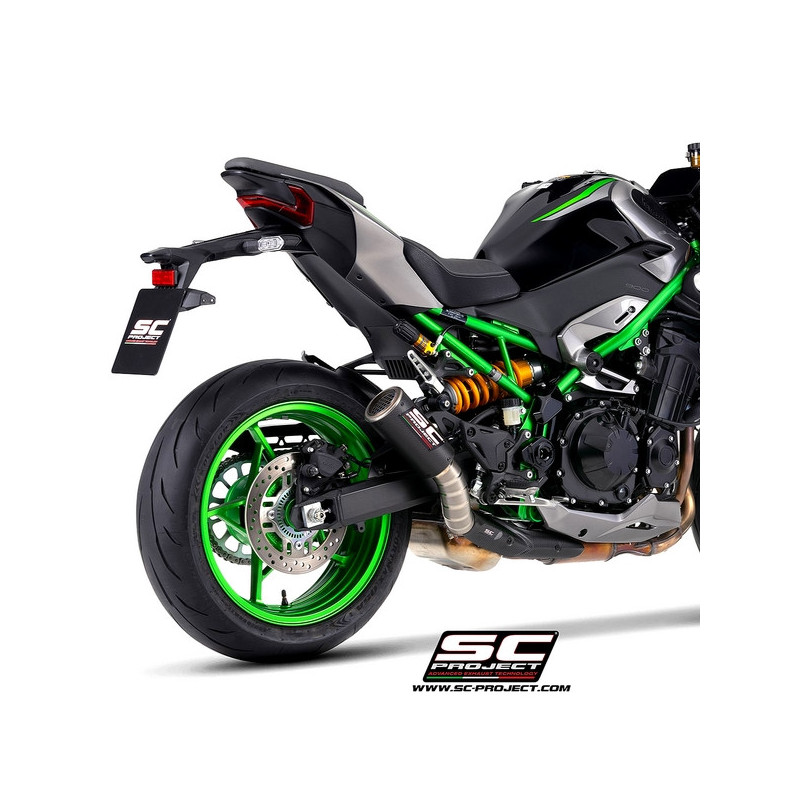 Silencieux SC Project CR-T M2 Carbone/Titane K43A-T67CR Kawasaki Z900 (2025-2026) | Moto Shop 35