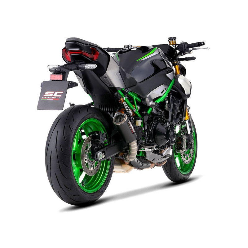 Silencieux SC Project CR-T M2 Carbone/Titane K43A-T67CR Kawasaki Z900 (2025-2026) | Moto Shop 35