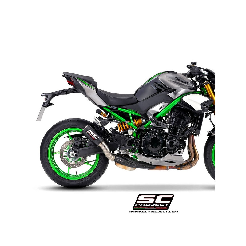 Silencieux SC Project CR-T M2 Carbone/Titane K43A-T67CR Kawasaki Z900 (2025-2026) | Moto Shop 35