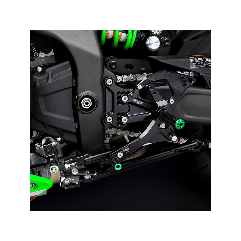 Commandes reculées Bonamici Racing K022 Kawasaki Ninja ZX-4R (RR) (2023-2026) | Moto Shop 35
