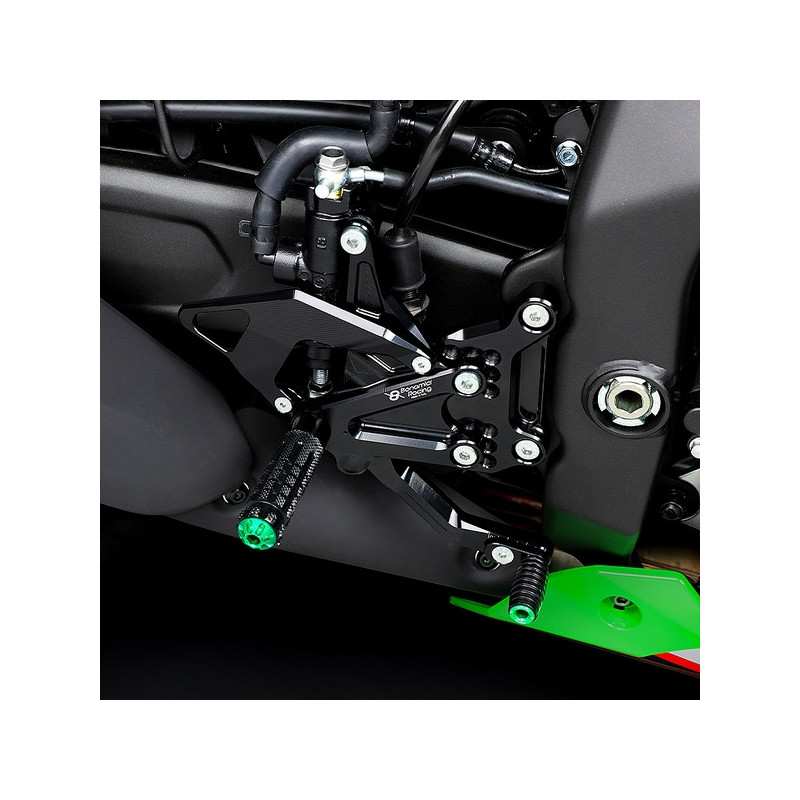 Commandes reculées Bonamici Racing K022 Kawasaki Ninja ZX-4R (RR) (2023-2026) | Moto Shop 35
