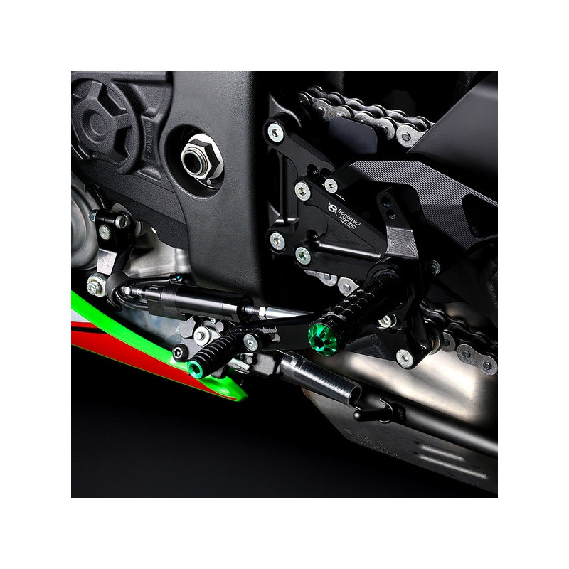 Commandes reculées Bonamici Racing K021 Kawasaki Ninja ZX-10R (RR) (2016-2025) | Moto Shop 35