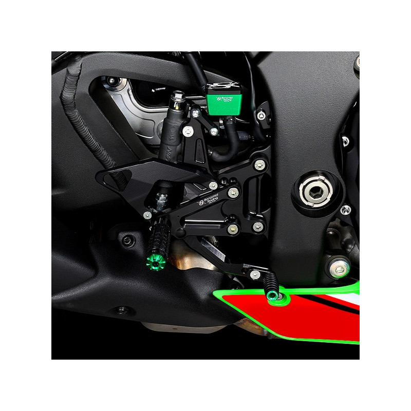 Commandes reculées Bonamici Racing K021 Kawasaki Ninja ZX-10R (RR) (2016-2025) | Moto Shop 35