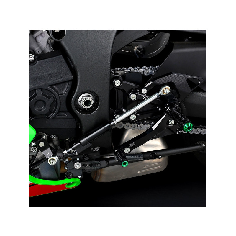 Commandes reculées Bonamici Racing K021 Kawasaki Ninja ZX-10R (RR) (2016-2025) | Moto Shop 35