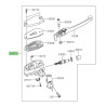 Maître-cylindre de frein avant Kawasaki 430150829 | Moto Shop 35