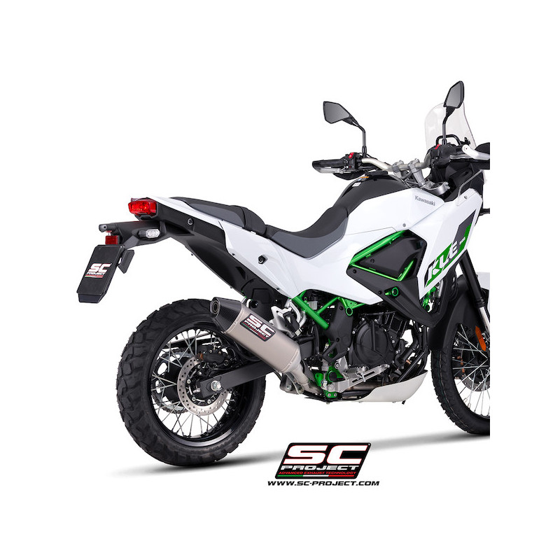 Silencieux SC Project MX Titane K46A-62T Kawasaki KLE500 (2026) | Moto Shop 35