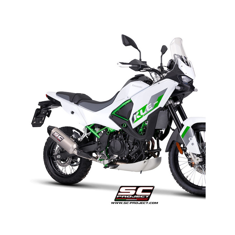 Silencieux SC Project MX Titane K46A-62T Kawasaki KLE500 (2026) | Moto Shop 35