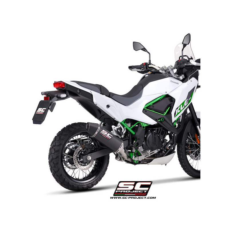 Silencieux SC Project MX Carbone K46A-62C Kawasaki KLE500 (2026) | Moto Shop 35
