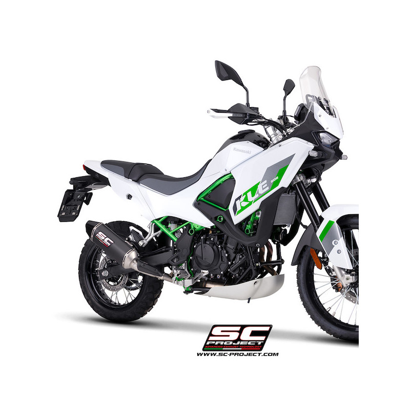 Silencieux SC Project MX Carbone K46A-62C Kawasaki KLE500 (2026) | Moto Shop 35