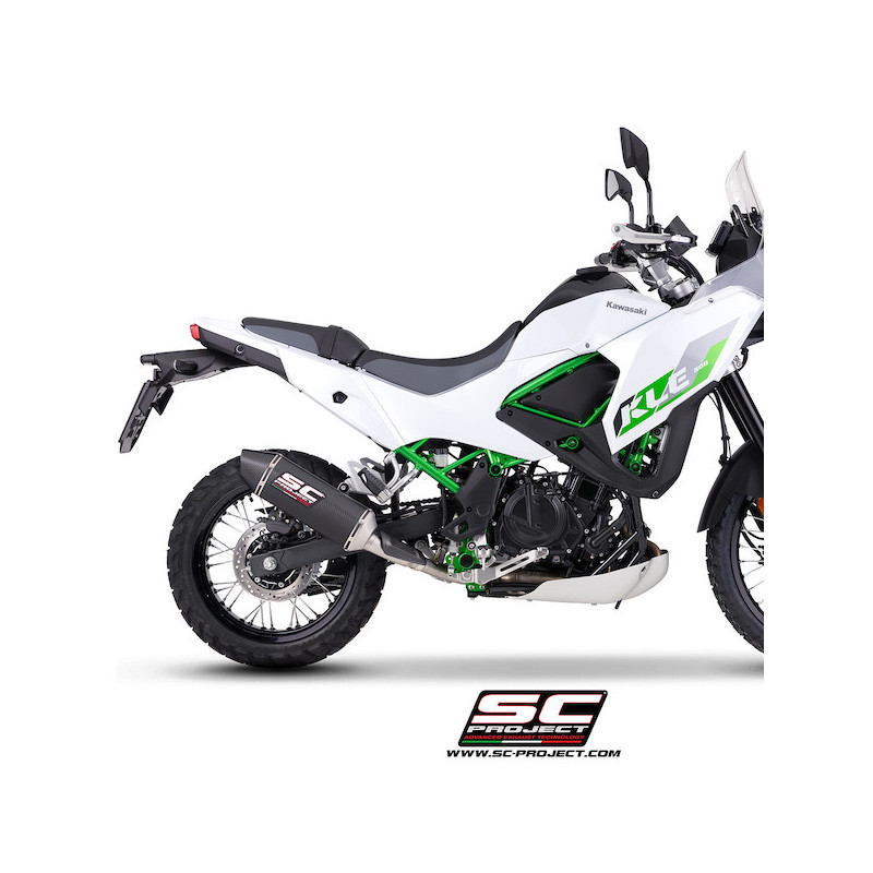 Silencieux SC Project MX Carbone K46A-62C Kawasaki KLE500 (2026) | Moto Shop 35