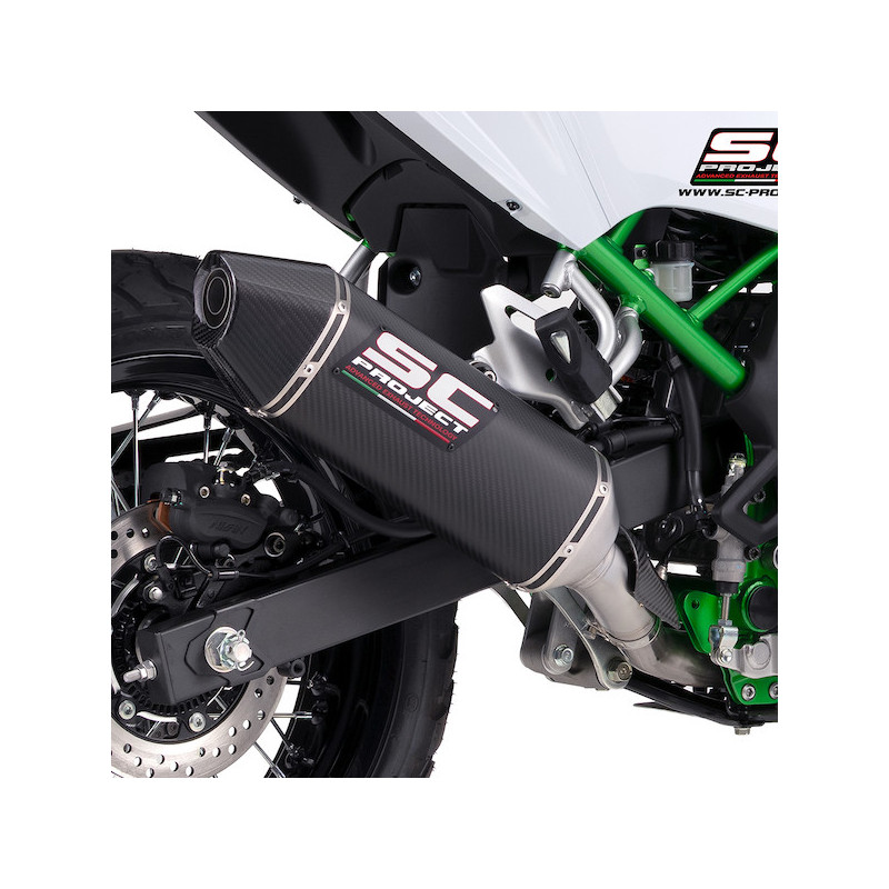Silencieux SC Project MX Carbone K46A-62C Kawasaki KLE500 (2026) | Moto Shop 35