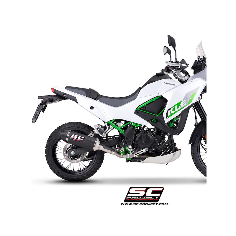 Silencieux SC Project MX Carbone K46A-62C Kawasaki KLE500 (2026) | Moto Shop 35