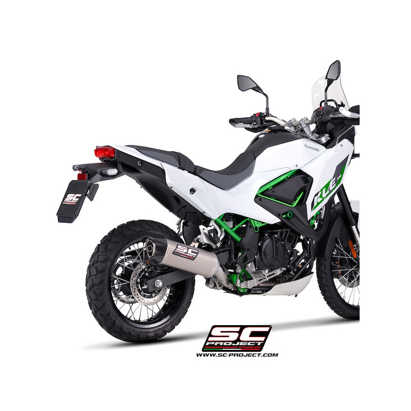 Silencieux SC Project SC1-X Titane K46A-181T Kawasaki KLE500 (2026) | Moto Shop 35