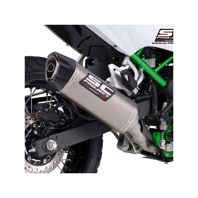 Silencieux SC Project SC1-X Titane K46A-181T Kawasaki KLE500 (2026) | Moto Shop 35
