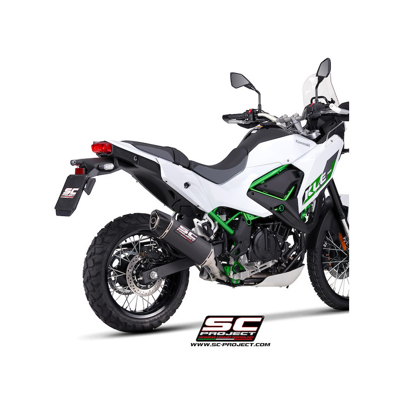 Silencieux SC Project SC1-X Carbone K46A-181C Kawasaki KLE500 (2026) | Moto Shop 35