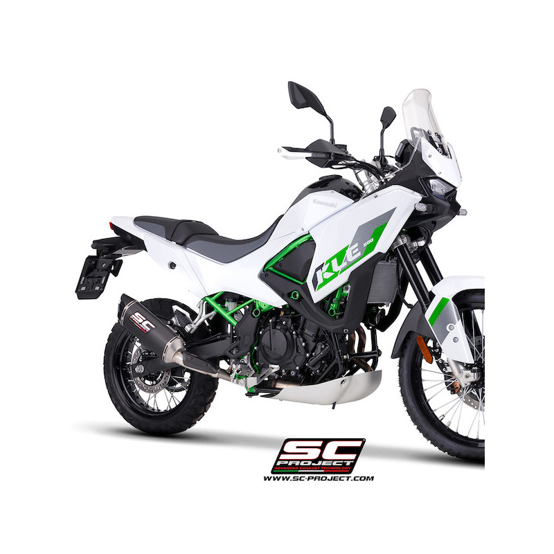 Silencieux SC Project SC1-X Carbone K46A-181C Kawasaki KLE500 (2026) | Moto Shop 35