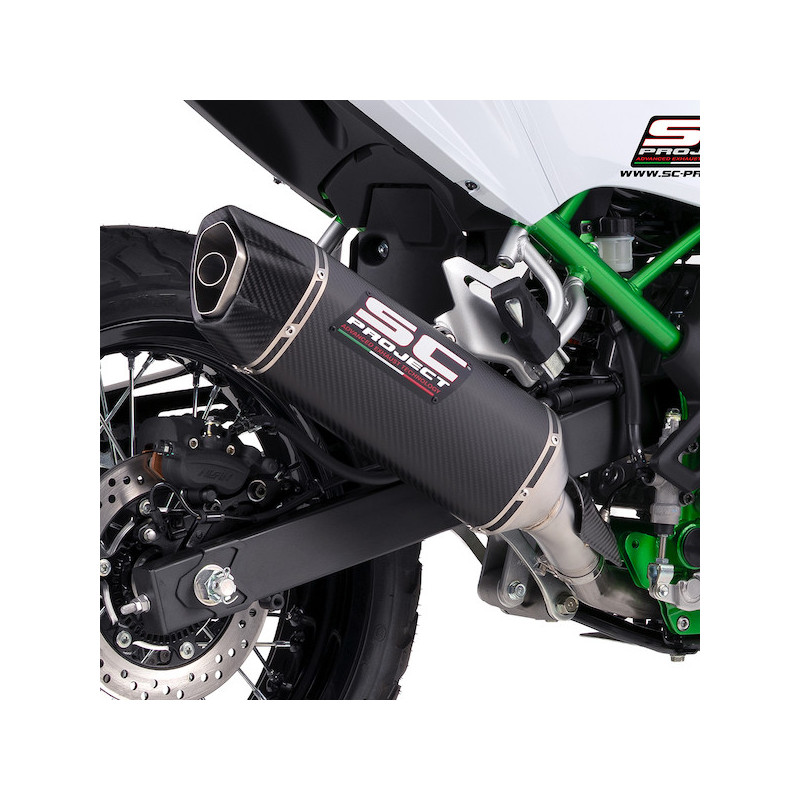 Silencieux SC Project SC1-X Carbone K46A-181C Kawasaki KLE500 (2026) | Moto Shop 35
