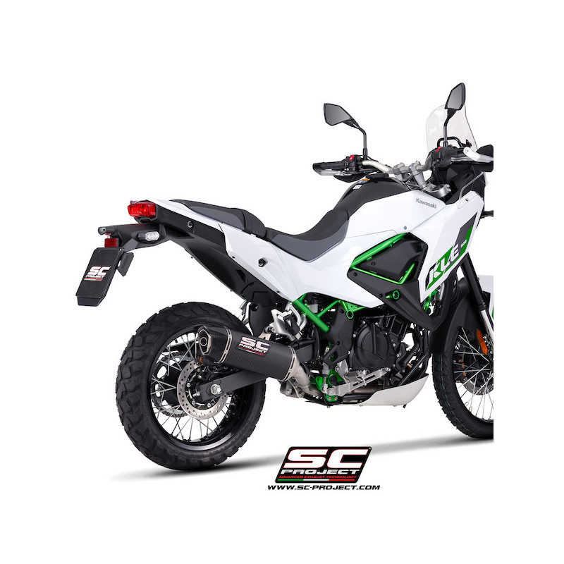 Silencieux SC Project SC1-X Carbone K46A-181C Kawasaki KLE500 (2026) | Moto Shop 35