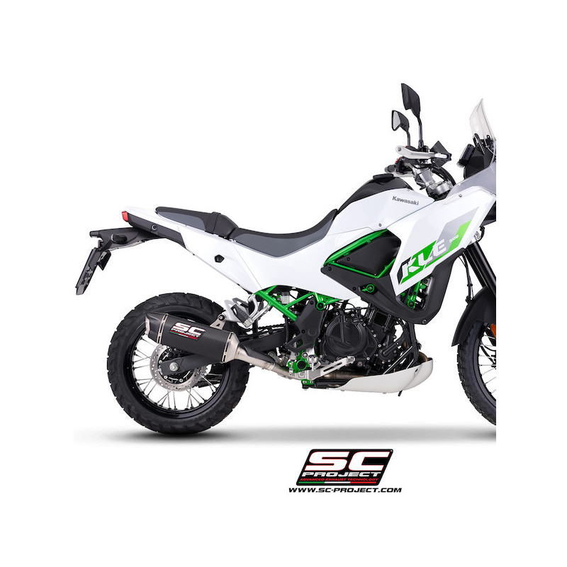 Silencieux SC Project SC1-X Carbone K46A-181C Kawasaki KLE500 (2026) | Moto Shop 35