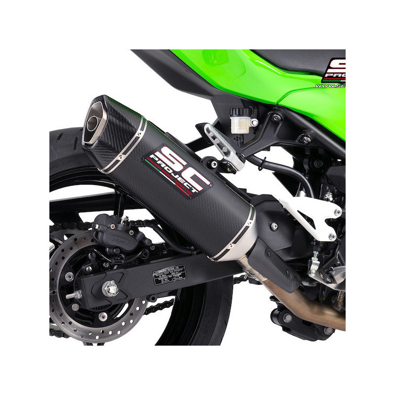 Silencieux SC Project SC1-X Carbone K45B-181C Kawasaki Ninja 500 (2024-2026) | Moto Shop 35