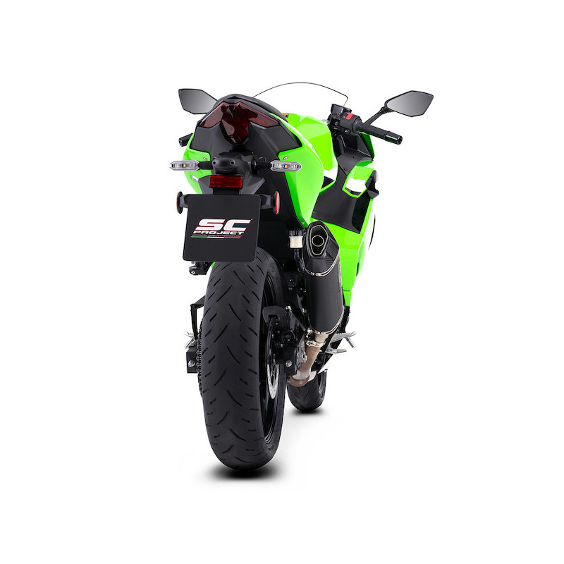 Silencieux SC Project SC1-X Carbone K45B-181C Kawasaki Ninja 500 (2024-2026) | Moto Shop 35