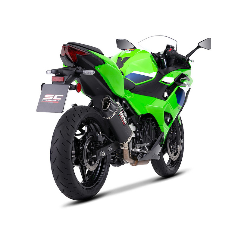 Silencieux SC Project SC1-X Carbone K45B-181C Kawasaki Ninja 500 (2024-2026) | Moto Shop 35