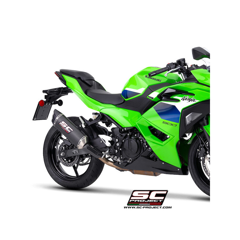 Silencieux SC Project SC1-X Carbone K45B-181C Kawasaki Ninja 500 (2024-2026) | Moto Shop 35
