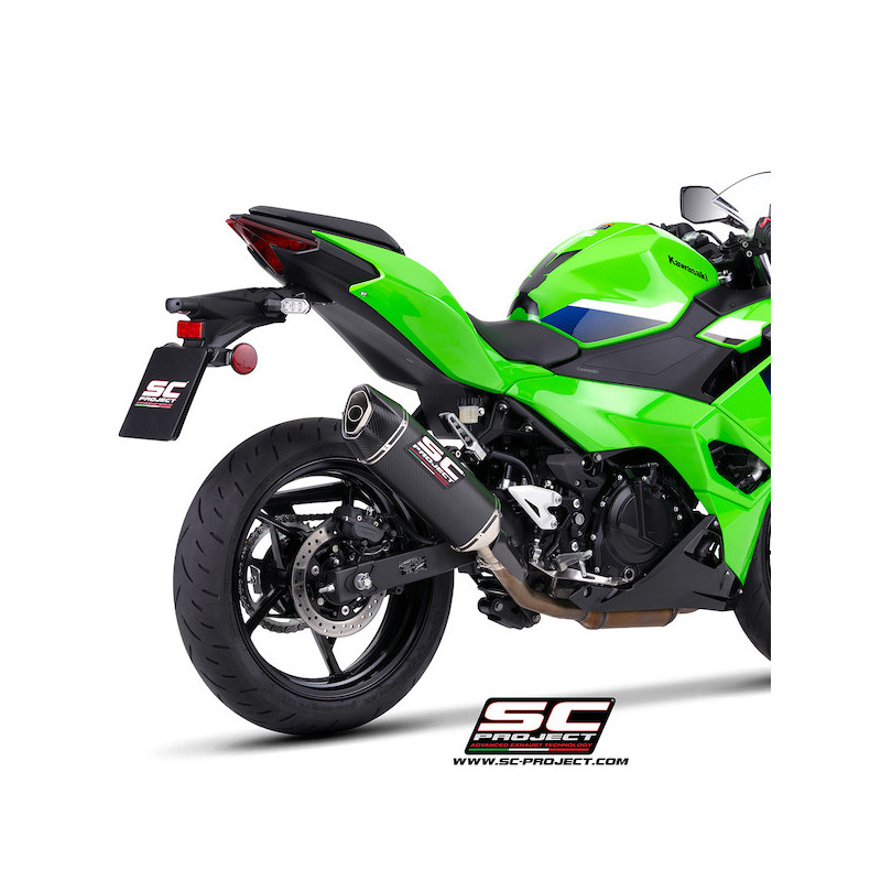 Silencieux SC Project SC1-X Carbone K45B-181C Kawasaki Ninja 500 (2024-2026) | Moto Shop 35