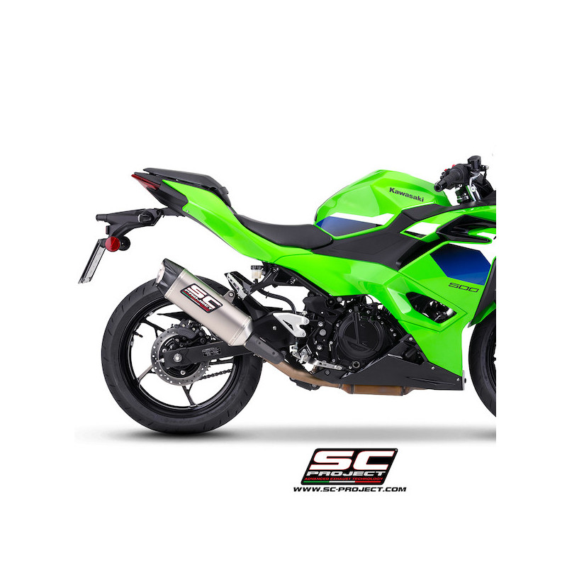 Silencieux SC Project SC1-X Titane K45B-181T Kawasaki Ninja 500 (2024-2026) | Moto Shop 35
