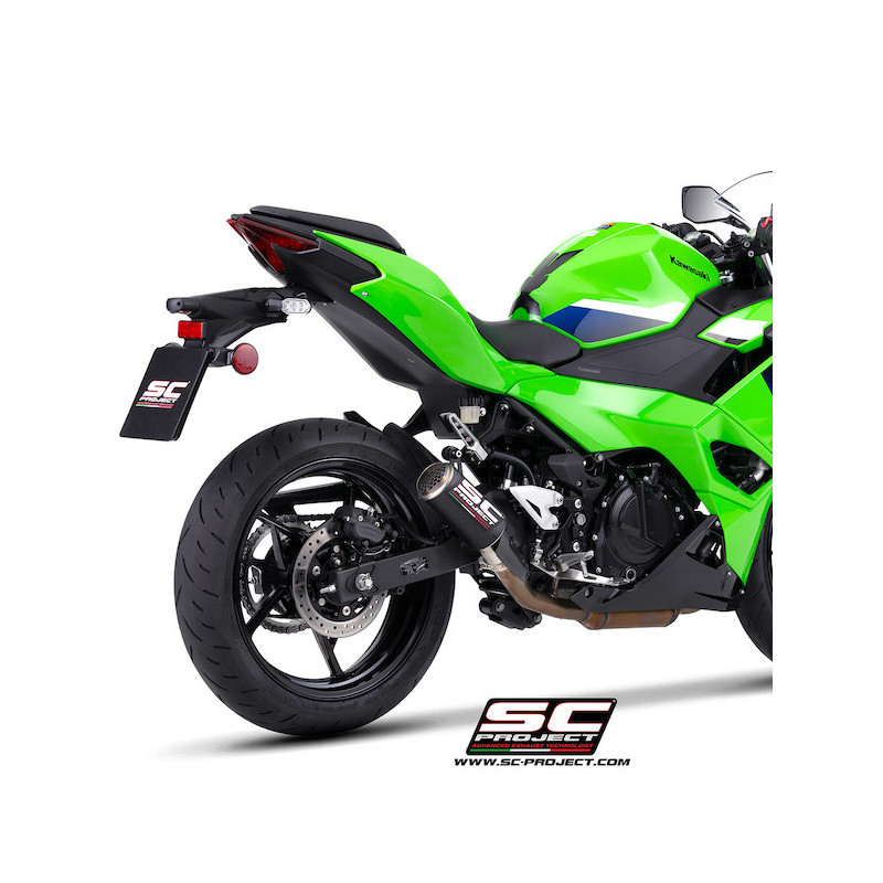 Silencieux SC Project CR-T Carbone K45B-36CR Kawasaki Ninja 500 (2024-2026) | Moto Shop 35